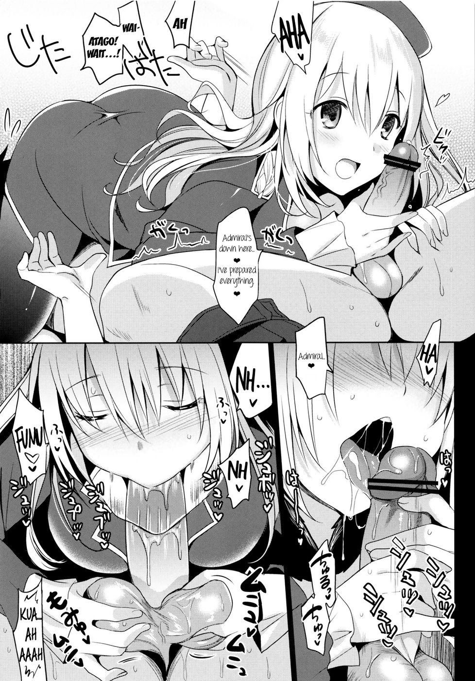 Hentai Manga Comic-Ishi wo Daite Anata to Oyogu-Read-8